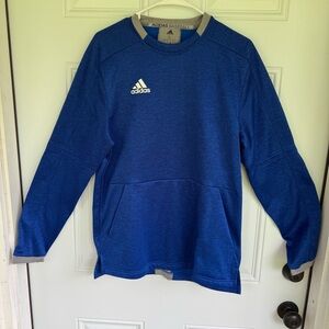Adidas Royal Blue Baseball Crewneck Small